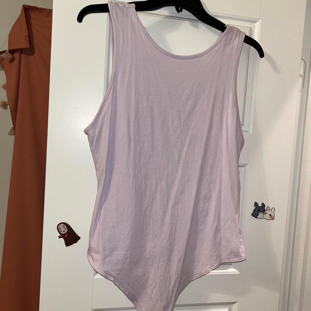 American Eagle Outfitters Purple Bodysuit Top